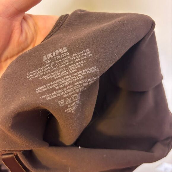 Skims Brown Full Coverage Tank Top Bodysuit 2X - Picture 5 of 5
